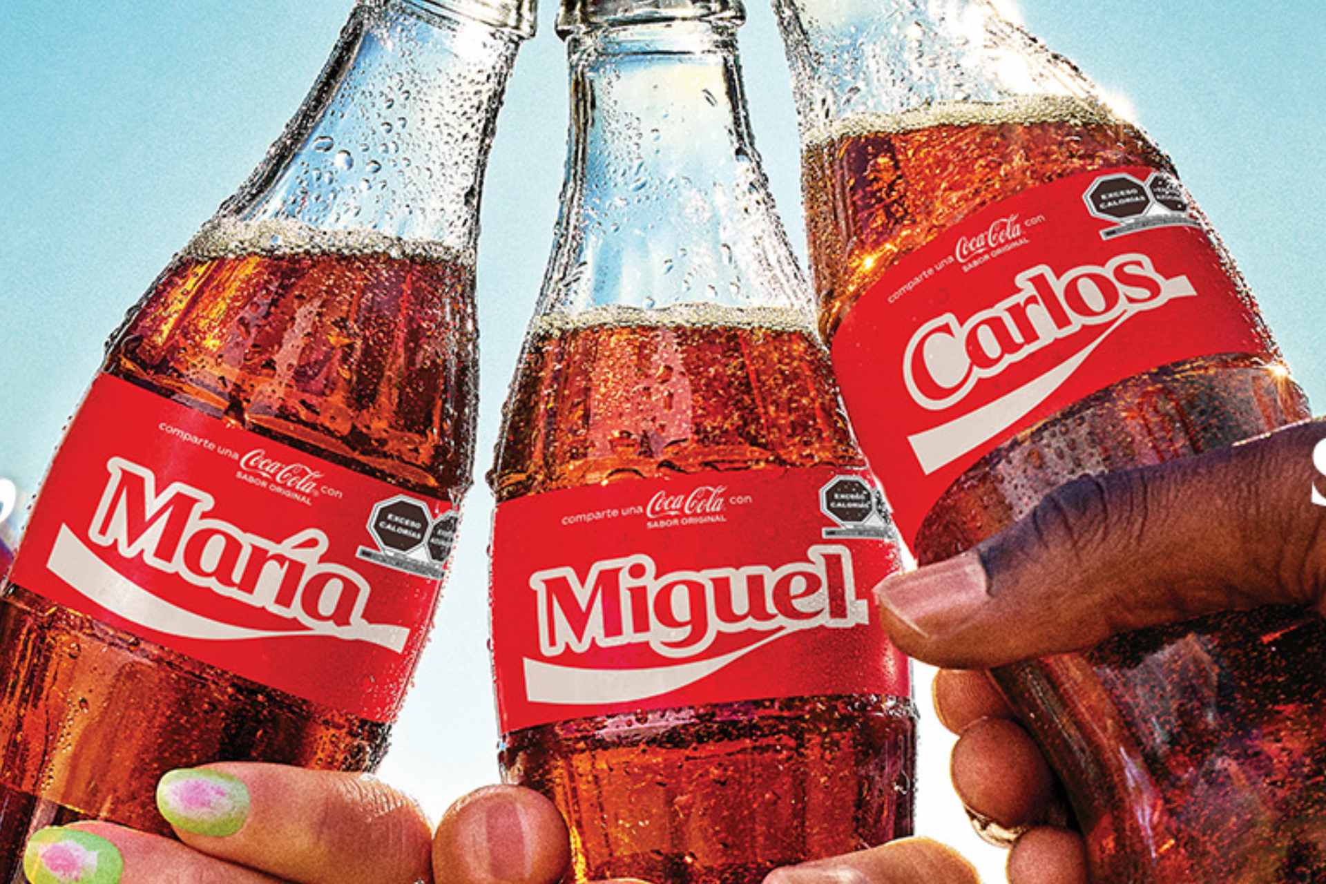 Campaña Comparte una Coca-Cola